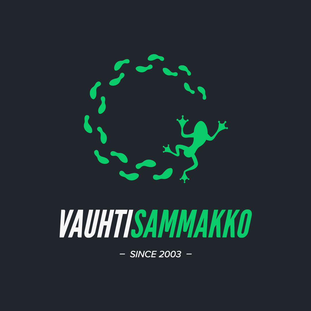 Vauhtisammakko logo